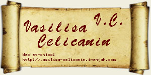 Vasilisa Ćeličanin vizit kartica